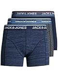 JACCURTIS MELANGE TRUNKS 3 PACK