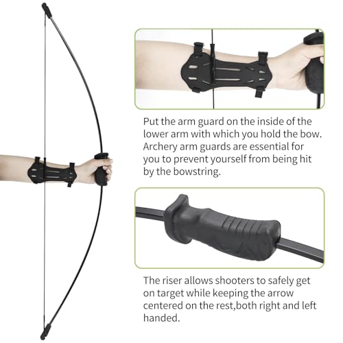 VALYPANOR Archery Recurve Bow and Arrow Youthbow Set - Image 4