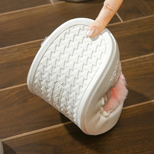 Checkered Slippers for Women Men Indoor Comfy Plaid House Slides Shoes Checkerboard Fuzzy Plush Winter Warm Slippers Slip On Bedroom Slippers Cozy Non-Slip Home Slippers4