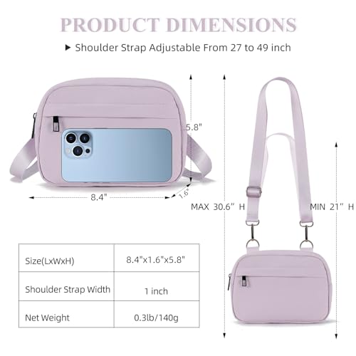 Image of MAXTOP Small Crossbody Bags for Women Belt Bag Fanny Pack with Adjustable Strap