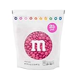 M&M’S WORLD Dark Pink Milk Chocolate Candy - 2lbs of Chocolate Candy Bulk in a Resealable Pack, For Valentine's Day, Birthday Party Favors, Weddings, Graduation and More