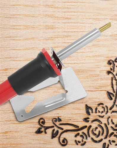 QWORK Woodburning Tool with Comfort Grip