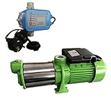 [page_title]-CHM Gartenpumpe Kreiselpumpe INOX HMC170 m. Stecker + Steuerung PS-01 Trockenlaufschutz - Leistung: 1500W - Spannung: 230 V / 50 Hz 10200 L/h - 170l/min. 5,5 bar. Laufräder aus Edelstahl.