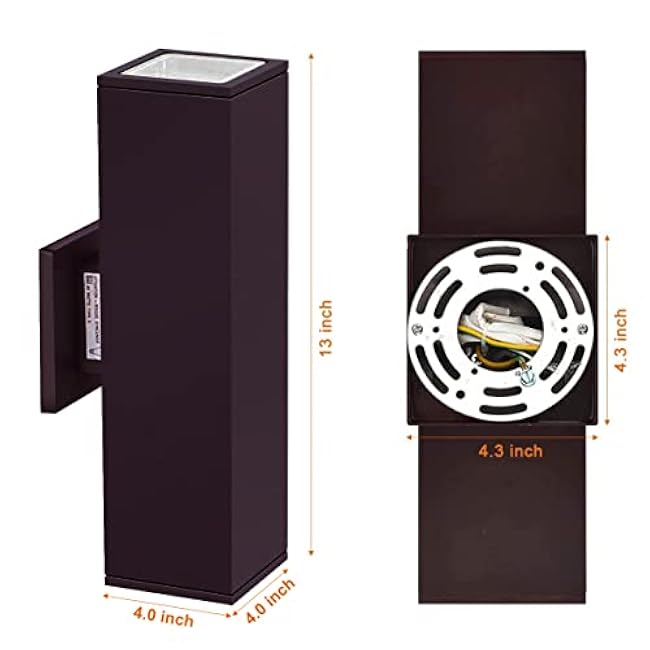 Up Down Wall Lights Patio Wall Light Fixture Oil Rubbed Bronze Outdoor Wall Sconce