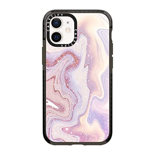 CASETiFY �C���p�N�g�P�[�X iPhone 12 Mini - Design 035 - �N���A �u���b�N