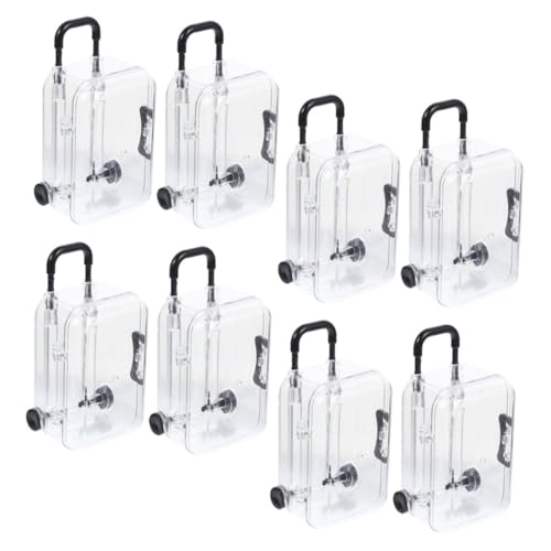 WOFASHPURET 8個ミニスーツケースキャンディボックス 婚式のお礼やパーティー