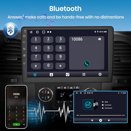 Image of AWESAFE Car Radio Stereo 64ROM for Chevy Silverado 2007-2013 GMC Sierra