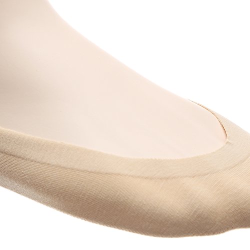 Image of MIRMARU Women's 4 Pairs Cotton Ultra Low Profile Non Slip Hidden No Show Socks.