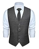 traje gris claro hombre Regalos de vacaciones: Dia del Padre, Navidad, ceremonia de graduacion, aniversario de bodas, Halloween, Dia de Accion de Gracias.