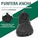Imagen de SAGUARO Zapatillas Barefoot Hombre Mujer Zapatillas Minimalistas Zapatos Barefoot Calzado Minimalistas Zapatillas de Trail Running Barefoot Shoes para Zero Drop Suela Negro Pasas