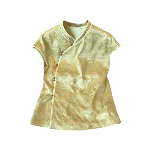 Chaleco de verano para mujer jacquard oblicuo que estiliza la figura con frescura