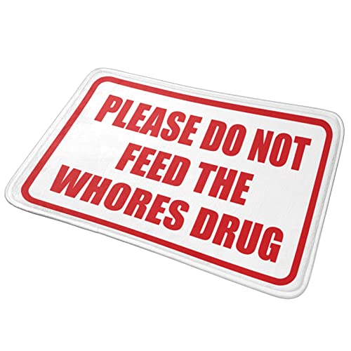 Tapis de sol Please Do Not Feed Paillasson original 50x80 cm