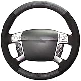 Aussehen: Die Auto-Lenkradabdeckung ist exquisit in der Verarbeitung, zeigt das exquisite Leben des Besitzers, und das Aussehen Design ist einfach und großzügig, fügt Ihrem Auto eine modische Atmosphäre hinzu.