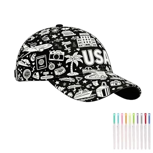 Casquette de baseball personnalisable cadeau fête en famille et loisirs créatifs