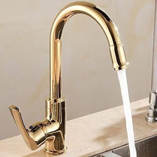 Rubinetto, Rubinetto per lavello da Cucina Compatibile con Bar Agriturismo Commerciale, Rubinetto da Cucina Girevole di Lusso in Oro Rosa/Oro/Cromo, Miscelatore per lavabo da Bagno, Rubinetto per