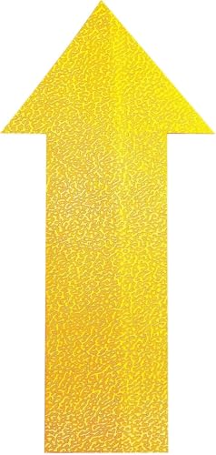 Durable 170504 Marcador de aparcamiento en forma de flecha, autoadhesivo y resistente a la abrasión, amarillo señal RAL 1003