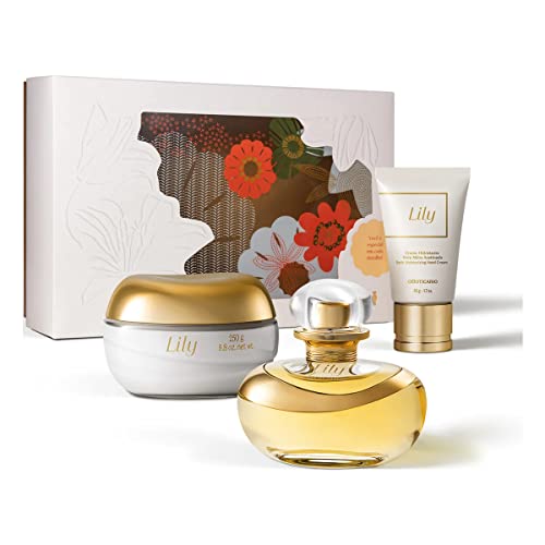 Kit Presente Lily O Boticário Dia das Mães (3 itens)