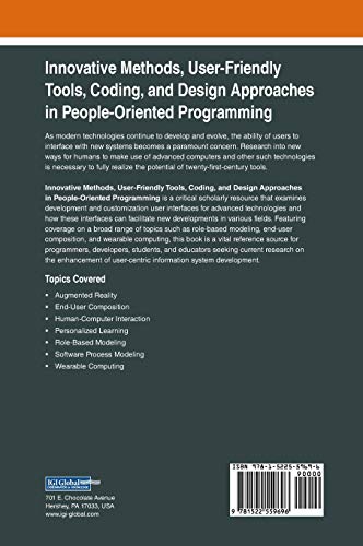 Innovative Methods, User-Friendly Tools, Coding, and Design Approaches in People-Oriented Programming (Advances in Computer and Electrical Engineering)
