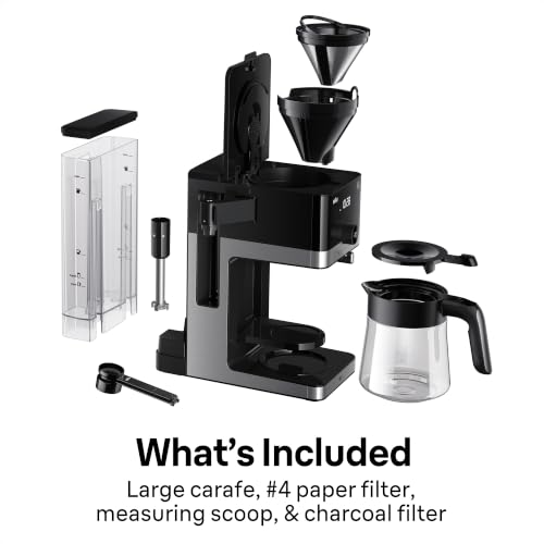 Braun OptiBrew Pro Drip Coffee Maker, Single Serve to 12 Cups, Milk Frother - image 9