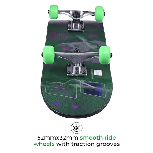 Minecraft - 31" Lenticular Skateboard with Pro Trucks, Full Grip Tape, 9-Ply Maple Deck, Ideal for All Experience Levels - Image 5
