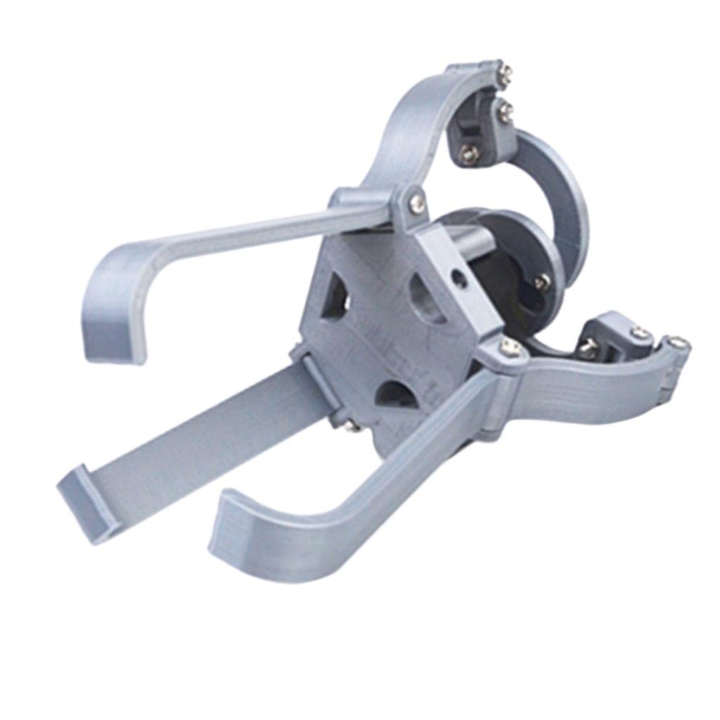 Metall Roboter Arm Mechanische Roboterklemme Silber Klaue Kit mit Servos Motor
