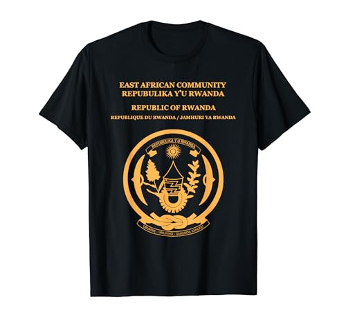 Rwanda, Rwandais, passeport rwandais, drapeau du Rwanda. T-Shirt