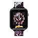 Marvel Spider-Man Kids Smart Watch – Touchscreen Interactive Watch with 10 Customizable Clock Faces, Built-in Camera, Video Recorder, Alarm, Calculator, Games & Pedometer – Fits Wrists 5.5