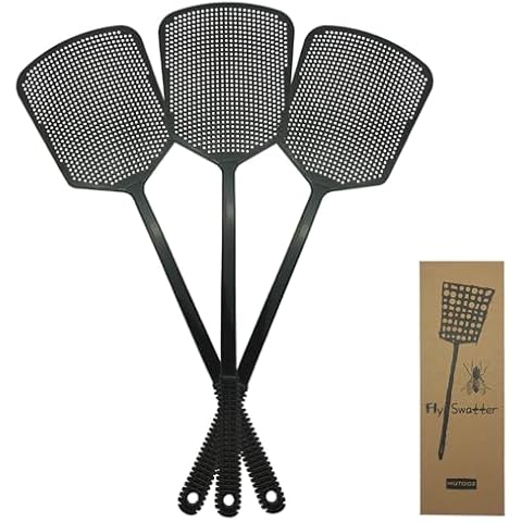 MUTOOZ Heavy Duty Fly Swatter 3 Pack Cover