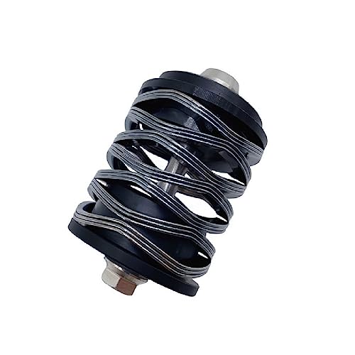 Folding bicycle suspension wave spring shock absorption for brompton Shock absorber titanium screw C line A line