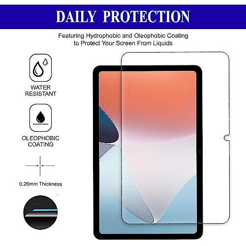 Image of [Anti-Scratch & [Smudge Proof] Tempered Glass Screen Protector for Oppo Pad Air (10.36) Inch Tablet (Transparent) Pack Of 1