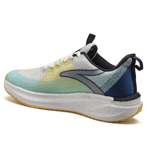 Image of Action | Athleo | TURBO-1301 | Men's | Lace-Up | Running | Shoes | Trendy | Lightweight | Comfortable | Durable | Sports | Shoes
