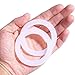 Litorange 20 PCS Reusable Food Grade Silicone Seals for Leak Proof Mason Jar Lids (Regular Mouth 2-3/4"),Plastic Storage Lids Gaskets fit Ball, Kerr - Pack of 20