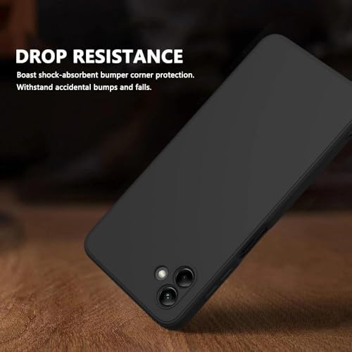 Image of for Samsung Galaxy A07 Case Black, Scratch Resistant with Soft Touch, Slim Thin Phone Cover for Galaxy A07