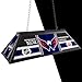 Trademark Gameroom Pool Table Light - Washington Capitals Patch 44-Inch Lamp with Four-Sided Printed Panels - Bar, Garage or Man Cave Decor