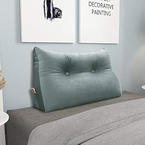 Johnear Keilkissen Bett Rückenkissen Bücherkissen Cover