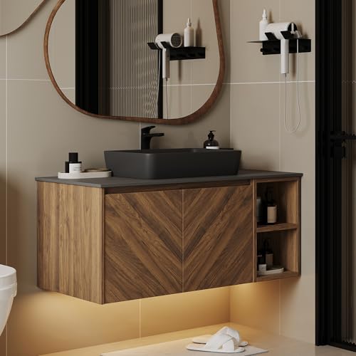 VAFON 36'' Floating Vanity Bathroom, Single Bathroom Vanity with Sink,