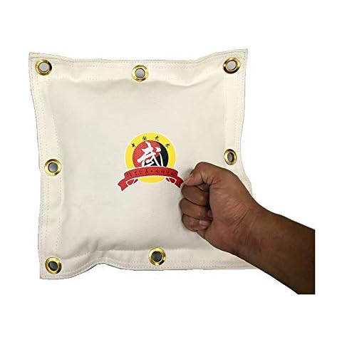Lejie Canvas Wall Bag for Wing Chun Kung Fu Boxing Training Punch Bag Striking Sand Bag Cover