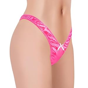 LittleForBig Magenta Gaff Tanga Slips