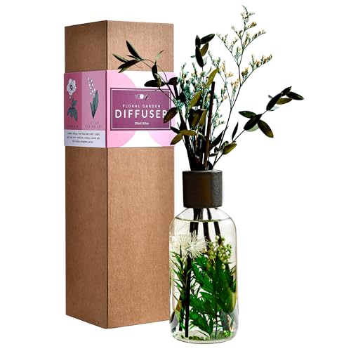 Yoove YVE-RD-250-GARDEN Reed Diffuser Set - Floral Garden Fragrance Reed Diffusers cover