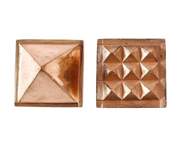 Copper Pyramid Vastu Remedies for North East Home Vastu Dosh 1.25 Inch Approx