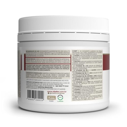 Vitafor - V-Fort - 240g - Limão