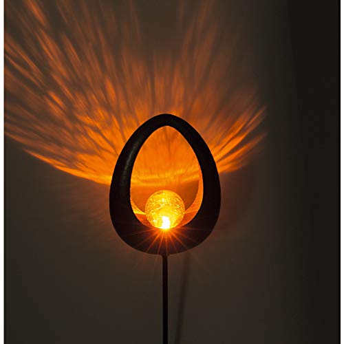 Preisvergleich Produktbild LED Solar Leuchte Moonlight mit Erdspieß - Echtglas mit tollem Lichteffekt