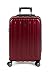 Delsey Luggage Helium Titanium Carry-On EXP Spinner Trolley Red