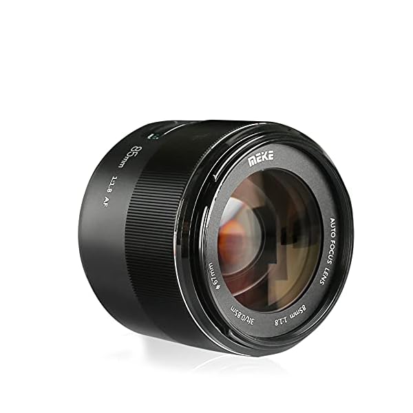 MEKE 85 mm F1.8 Autofokus Full Frame Große Blende Objektiv für Nikon F Mount DSLR Kameras Nikon D850 D750 D780 D610…