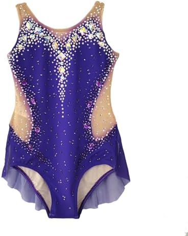 新体操 レオタード 135 パープル