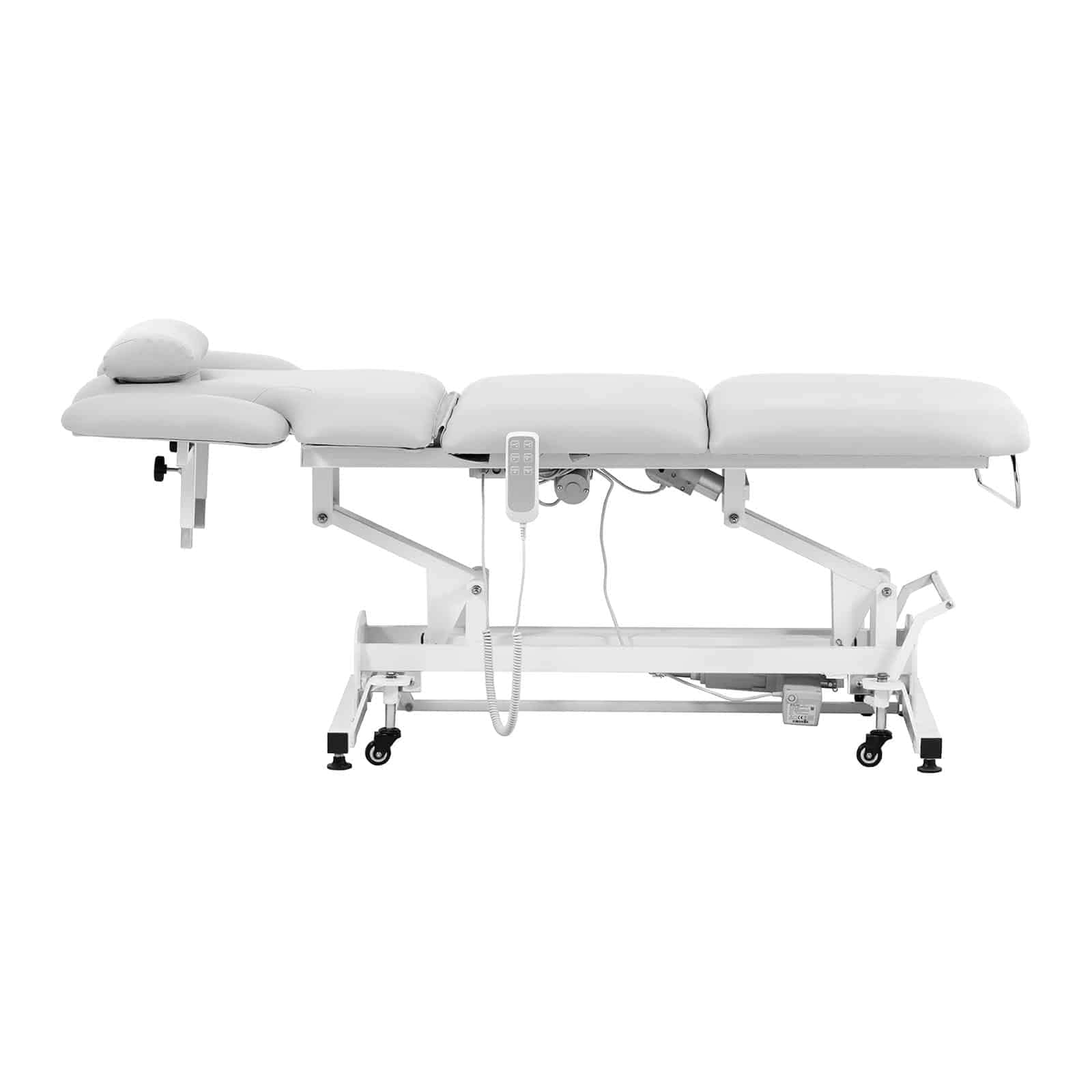 Physa Camilla de Masaje Cama Physa Nantes White_PH (Estructura: Acero con Recubrimiento en Polvo, Tapicería: Piel sintética (Poliuretano), Altura: 620-840 mm)