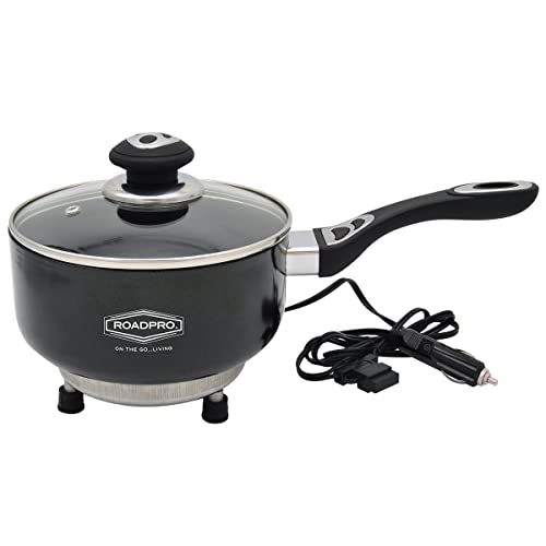 Roadpro RPSP225NS 12-Volt Portable Saucepan with Non-Stick Surface,Black by RoadPro - Used condition - Image 3
