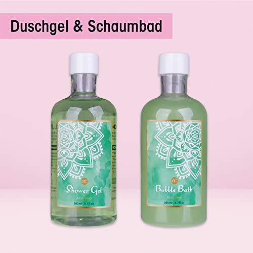 Accentra Set regalo ALOE VERA in cestino di legno