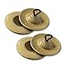 Hand-hammered Heavy stage-quality Brass Finger Cymbals Set of 4 (Variations: 2 1/4