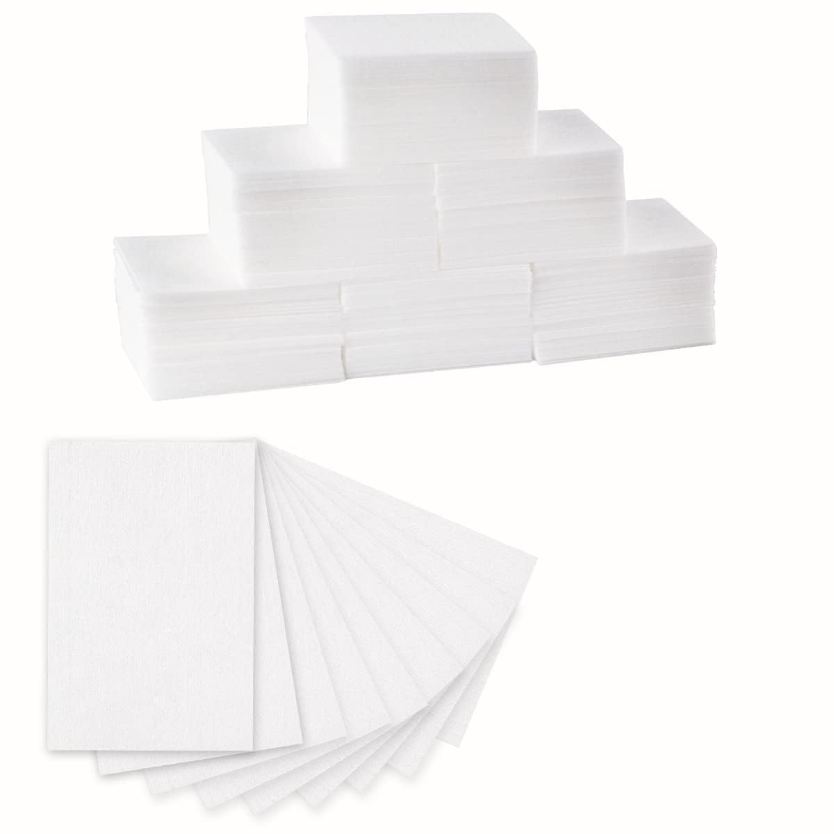 MYYNTI Gel Nail Polish Remover, Lint Free Wipes, Nail Polish Remover Pads for Nails, Nail Art UV Gel Polish Remover Wipes Soak Off Clip for Diy Nail - 450 Pcs.